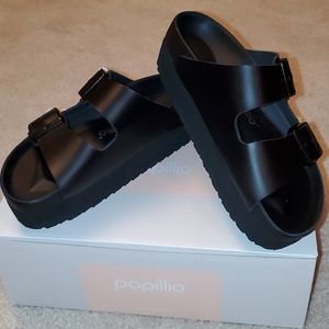 Platform Birkenstock Arizona Papillio Exquisit